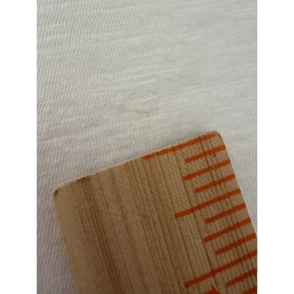 Vuori Pima Cotton Slub Tee White Short Sleeve Relaxed Fit XS VW1065 - Picture 10 of 10